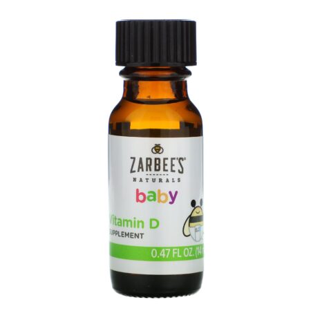 Zarbee's, Naturals, Baby, Vitamina D, 14 ml - Image 3