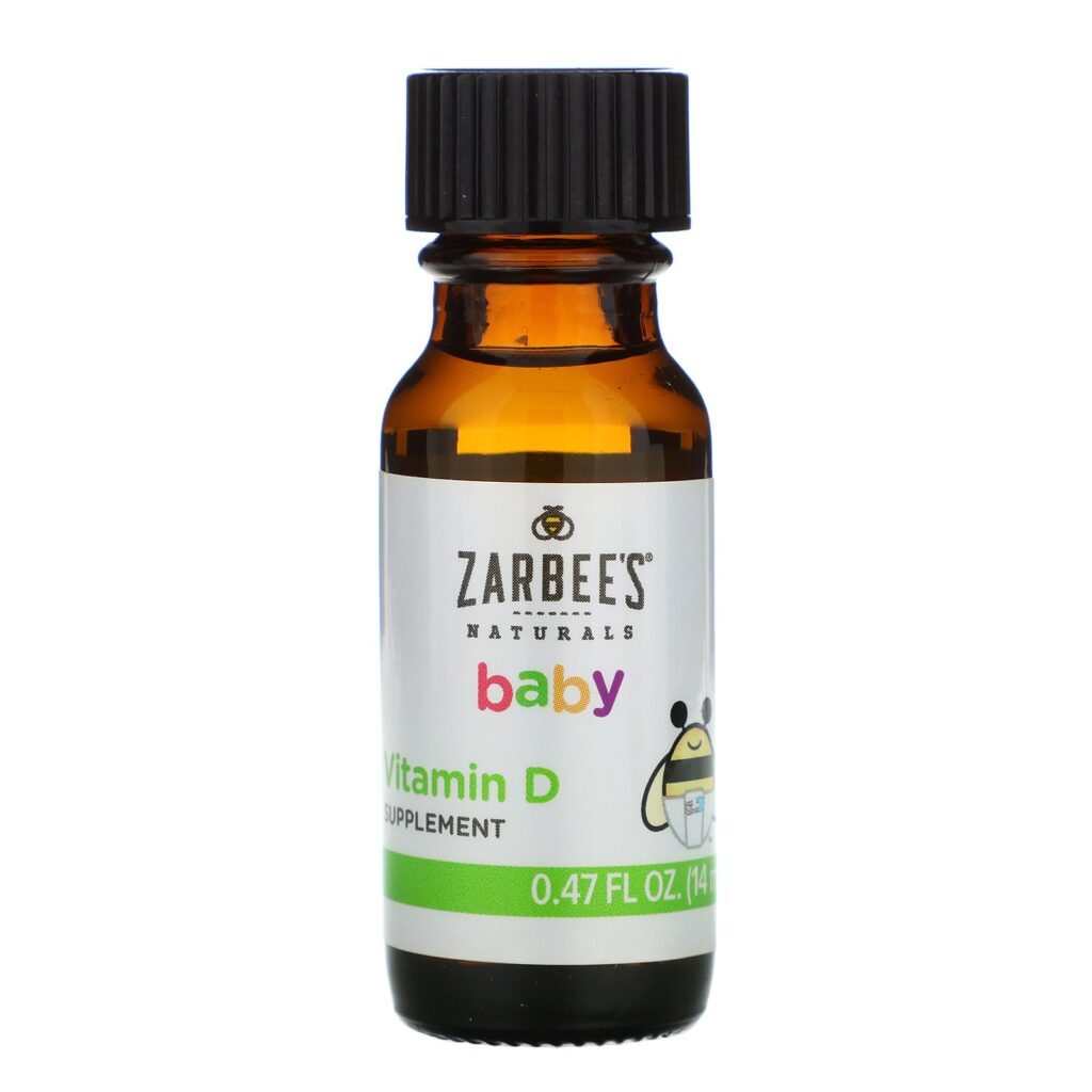 Zarbee's, Naturals, Baby, Vitamina D, 14 ml - Imagem 3