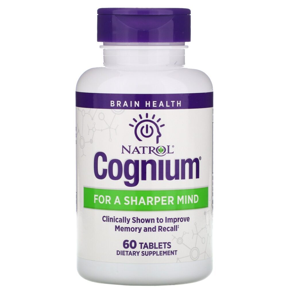 Natrol, Cognium, 60 Comprimidos - Imagem 3