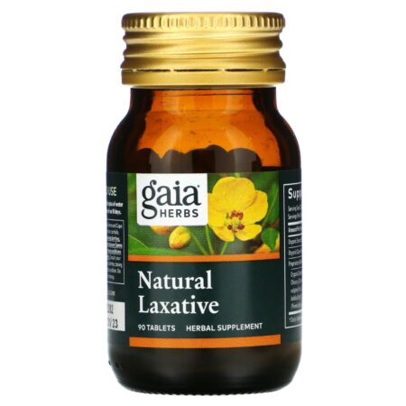 Gaia Herbs, Laxante Natural, 90 Comprimidos - Image 3