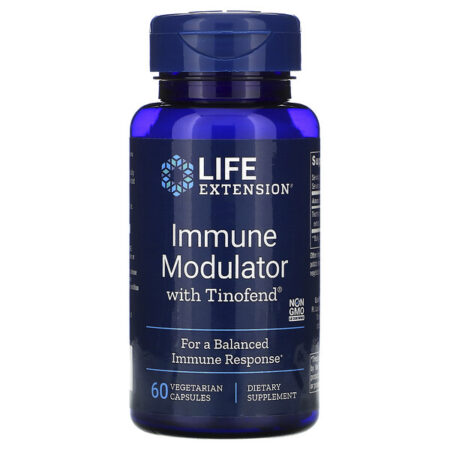 Life Extension, Immune Modulator with Tinofend, 60 Cápsulas Vegetarianas