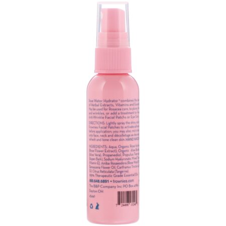 Frownies, Spray Hidratador de Água de Rosa, 2 oz (59 ml) - Image 2