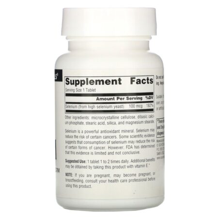 Source Naturals, Selênio, 100 mcg, 250 tabletes — foto 2