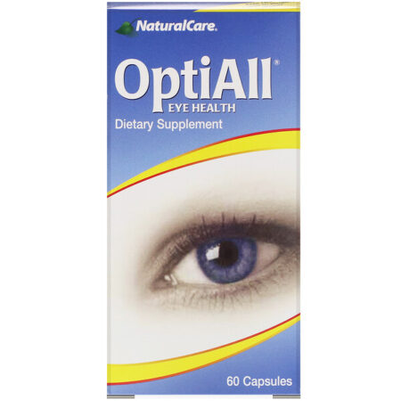 NaturalCare, OptiAll Eye Health, 60 Cápsulas