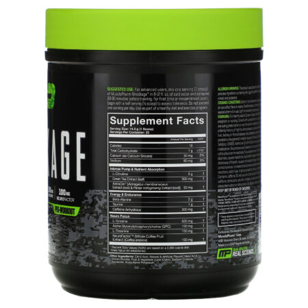 MusclePharm, Wreckage, Pré-Treino, Ponche de Frutas, 357,5 g (12,61 oz) - Image 2