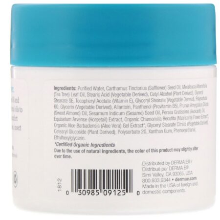 Derma E, Creme para Alívio de Malaleuca e Vitamina E, 113 g (4 oz) - Image 2