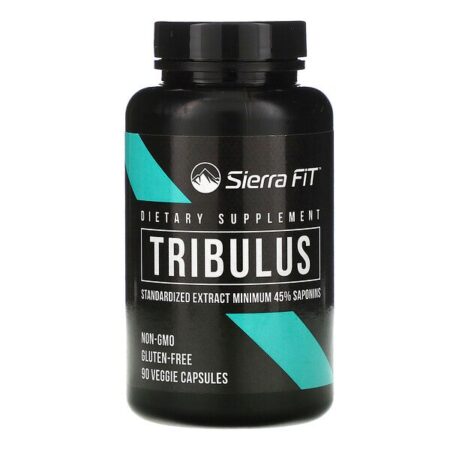 Sierra Fit, Tribulus, Extrato Padronizado, 1.000 mg por Porção, 90 Cápsulas Vegetais