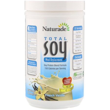 Naturade, Total Soy, Meal Replacement, French Vanilla, 17.88 oz (507 g)