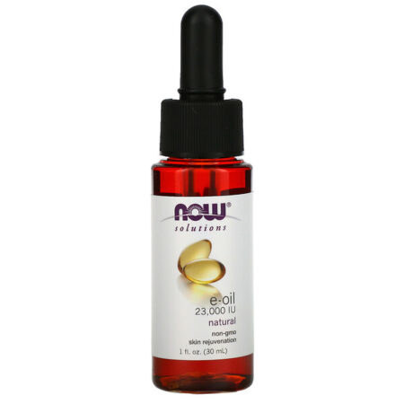 Now Foods, Solutions, E-Oil, 23,000 IU, 1 fl oz (30 ml)