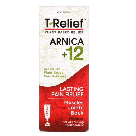 MediNatura, T-Relief, Arnica + 12 , Muscles, Joint, Back, 2 oz (57 g) - Image 2