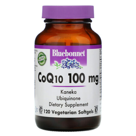 Bluebonnet Nutrition, CoQ10, 100 mg, 120 Cápsulas Gelatinosas Vegetais