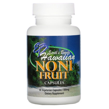 Earth's Bounty, Noni Fruit, Hawaiian, 500 mg, 60 Vegetarian Capsules