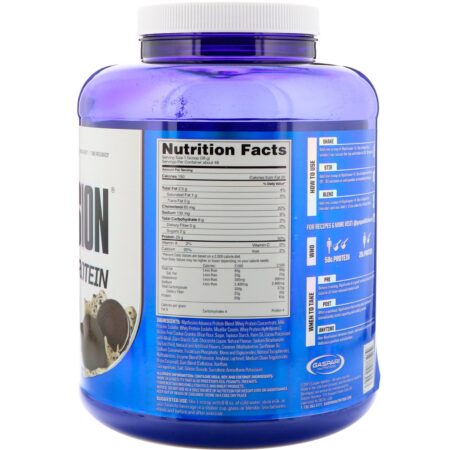 Gaspari Nutrition, MyoFusion, Proteína Avançada, Cookies e Creme, 4 lbs (1814 g) - Image 2