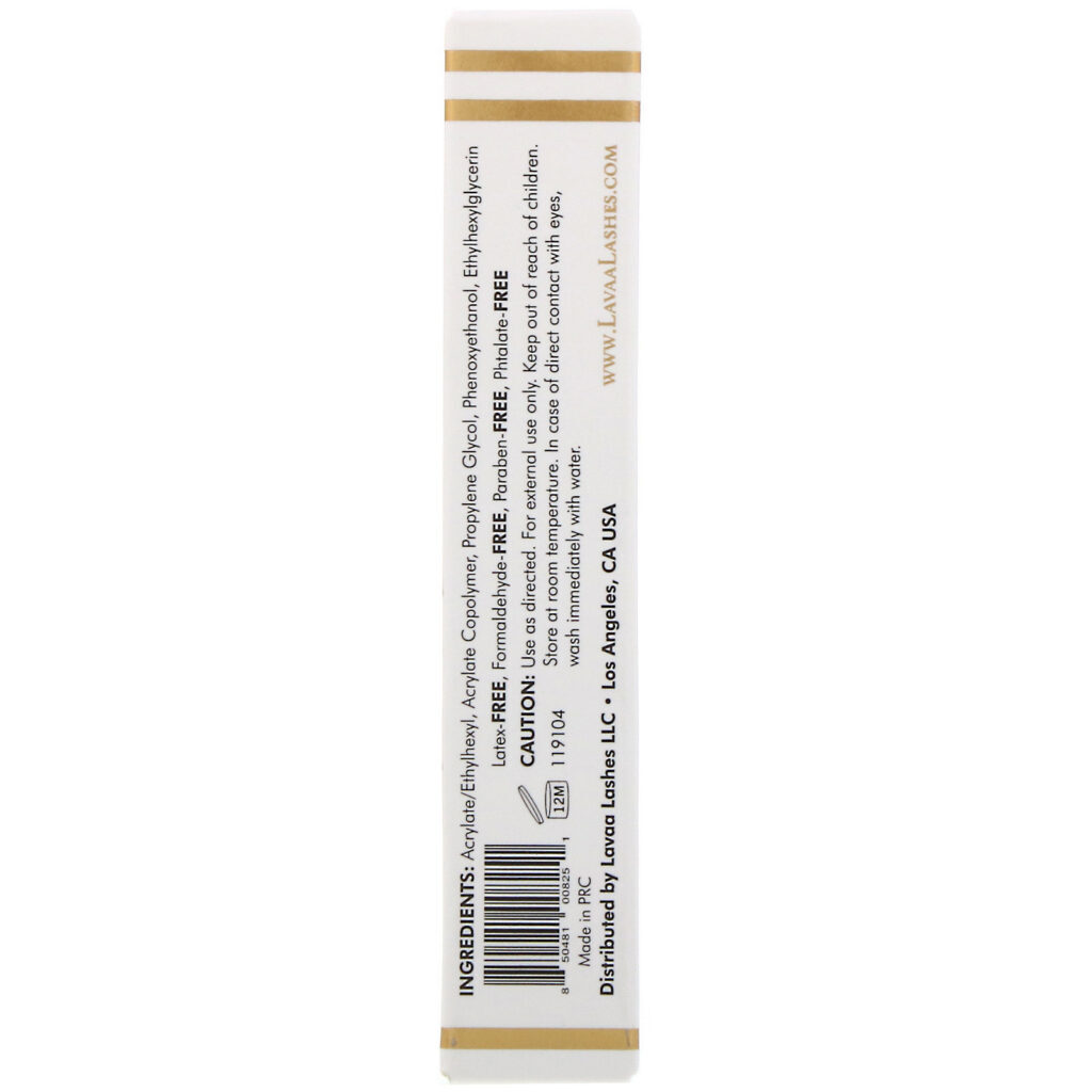 Lavaa Lashes, Cola de cílios, Transparente, 5 ml — foto 3 Lavaa Lashes, Cola de cílios, Transparente, 5 ml - Imagem 3