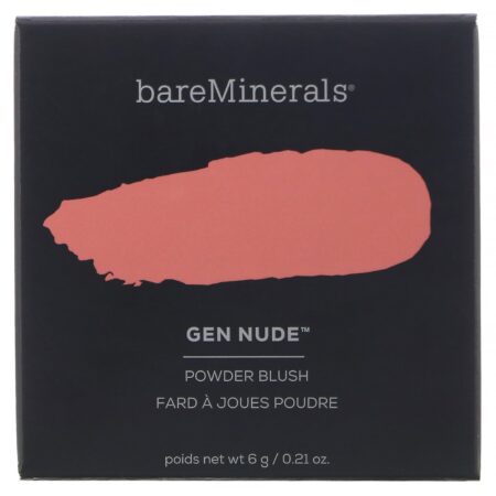 bareMinerals, Blush em pó Gen Nude, Me deixe rosa, 6 g - Image 2