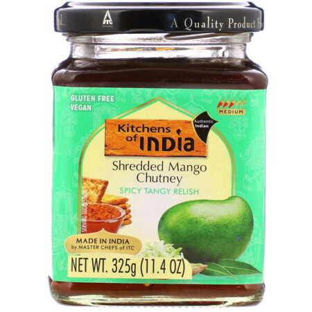 Kitchens of India, Chutney de Manga, Moído, 11.4 oz (325g)