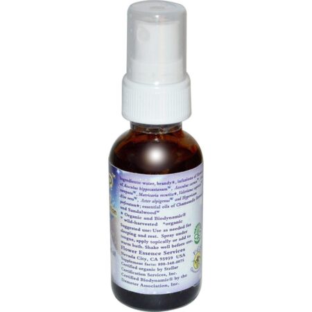 Flower Essence Services, Flora-Sleep, Essência de Flores e Óleo Essencial, 30 ml (1 oz) - Imagem 2