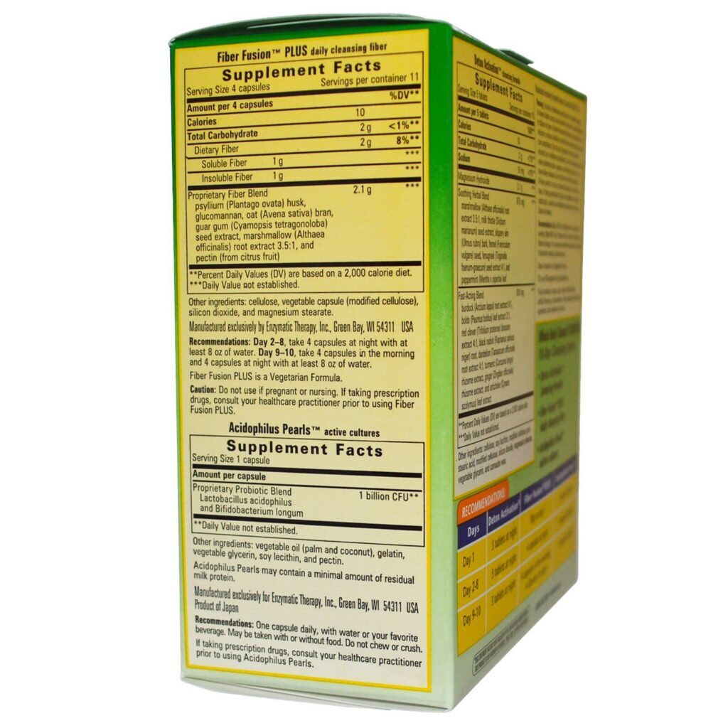 Enzymatic Therapy, Whole Body Cleanse, Sistema Completo de Purificação em 30 Dias, Programa de 3 Etapas - Imagem 2