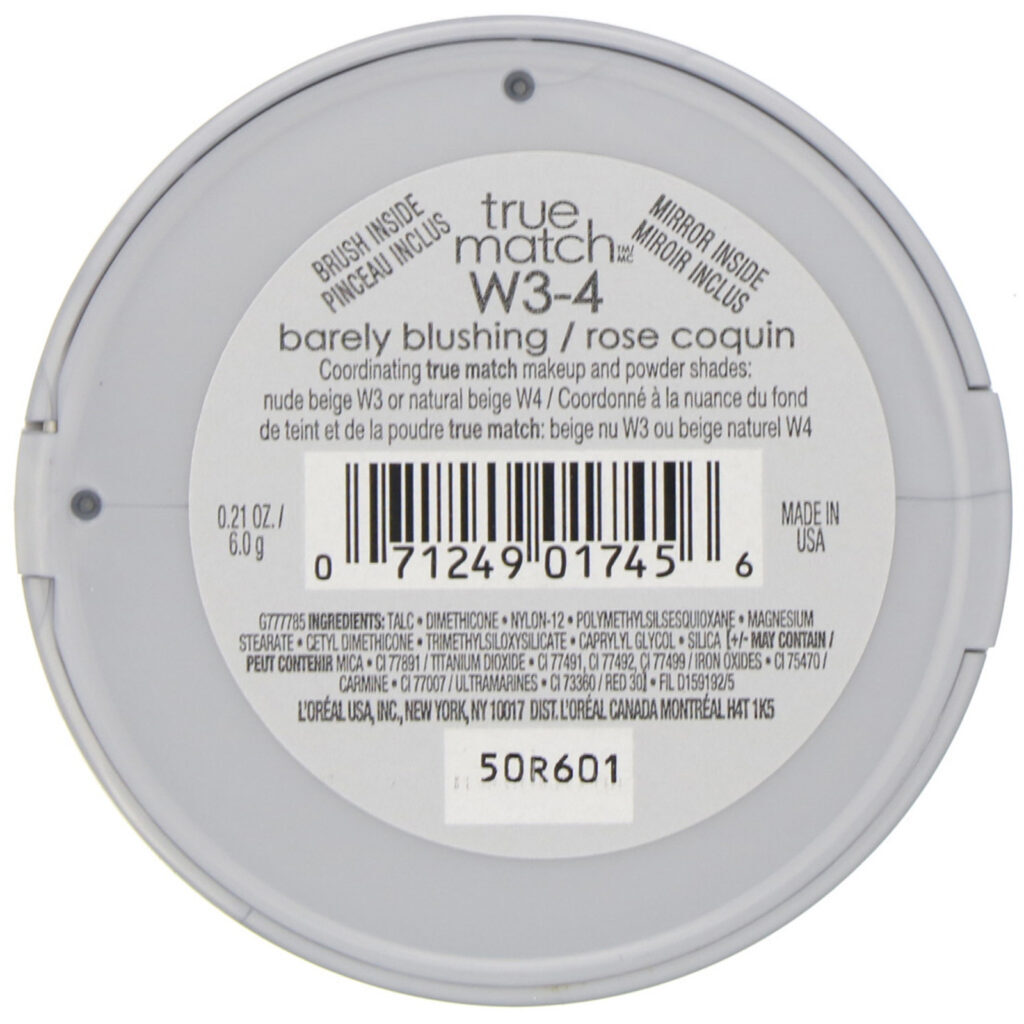 L'Oreal, True Match Super-Blendable Blush, W3-4 Corando de leve, 6 g - Imagem 3
