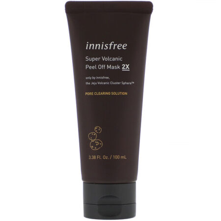 Innisfree, Super Volcanic, Peel Off Mask 2X, 3.38 fl oz (100 ml)