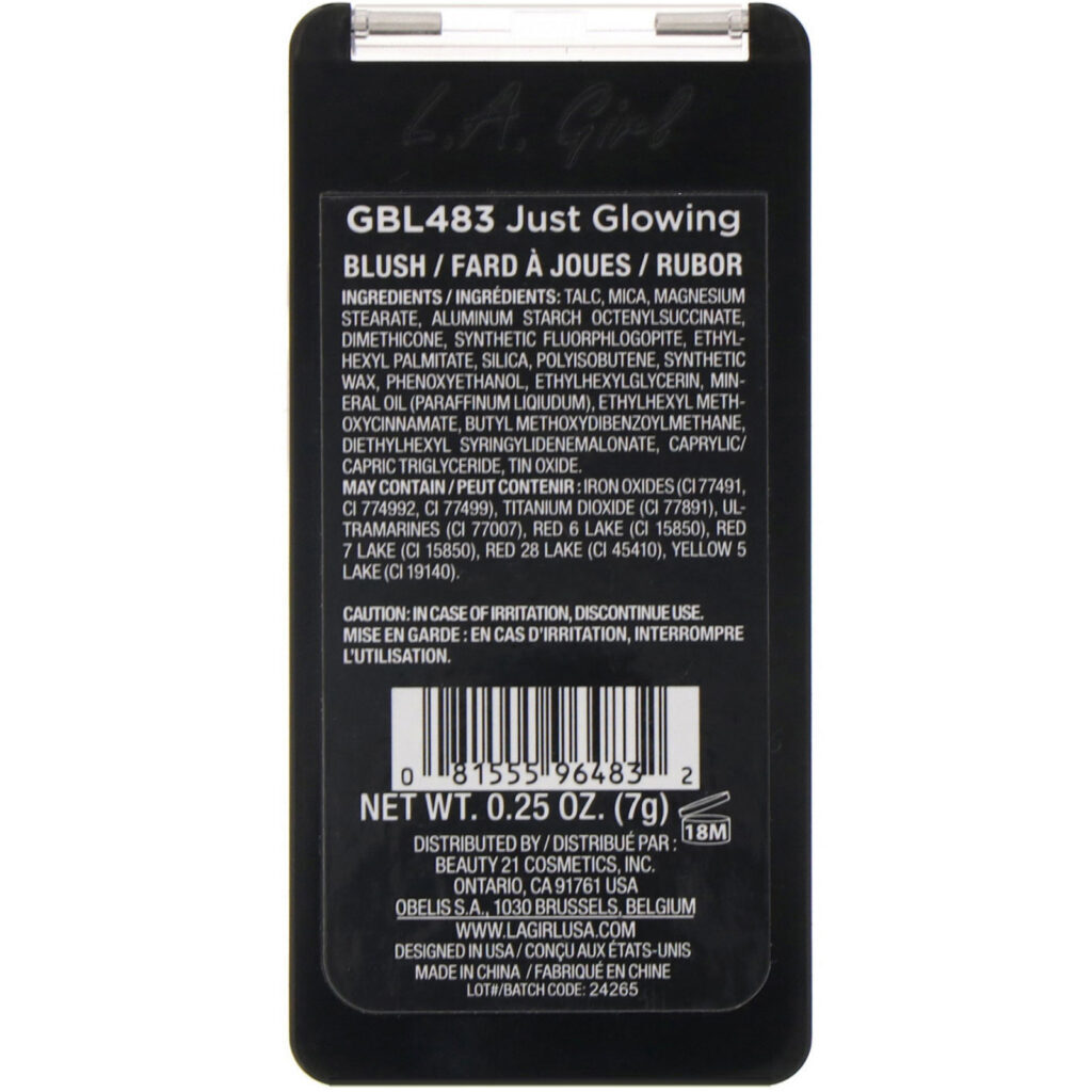 L.A. Girl, Just Blushing Powder, Just Glowing, 7 g - Imagem 3