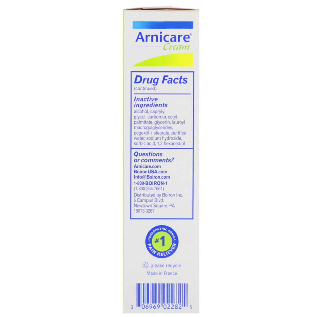Boiron, Arnicare Cream, Unscented, 4.2 oz (120 g) - Imagem 3