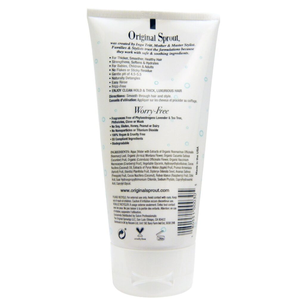 Original Sprout, Gel de Cabelo Natural, Para Bebês e Maiores, 4 fl oz (118 ml) - Imagem 2