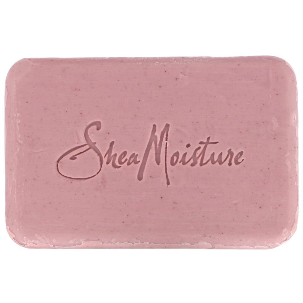 SheaMoisture, Purple Rice Water, Velvet Skin Bar Soap, 8 oz (227 g) - Imagem 3