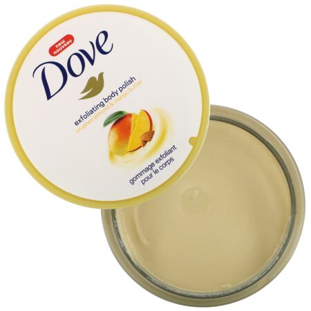 Dove, Exfoliating Body Polish, Crushed Almond and Mango Butter, 10.5 oz (298 g) - Image 3