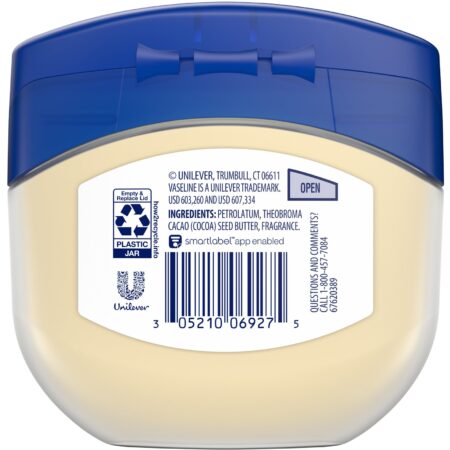 Vaseline, Cocoa Butter Healing Jelly, hidratação enriquecida, 212 g - Image 2