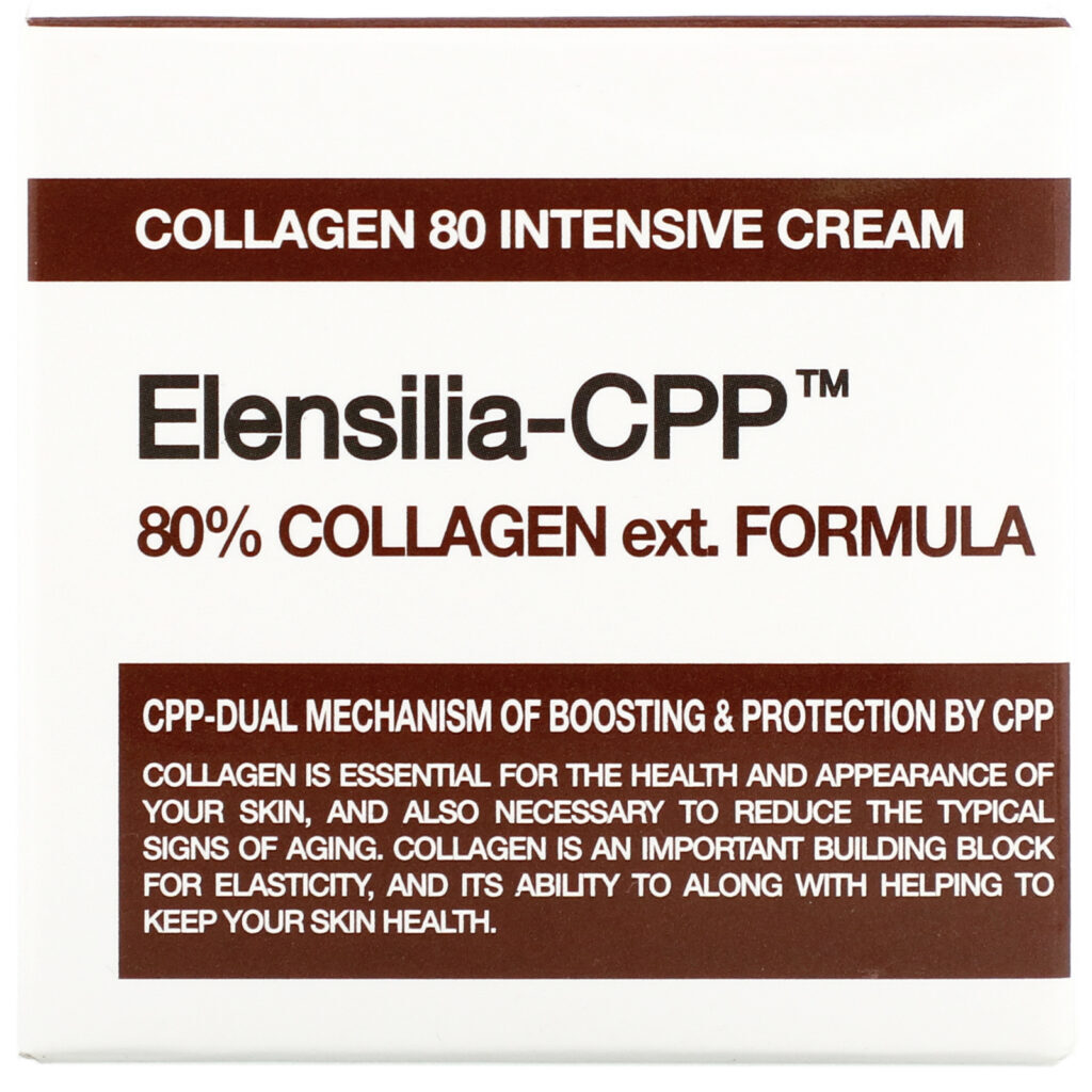 Elensilia, Elensilia-CPP, Collagen 80 Intensive Cream, 50 g - Imagem 2