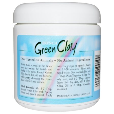 Rainbow Research, Green Clay, Máscara de tratamento facial, 225 g - Image 2