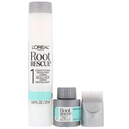 L'Oreal, Magic Root Rescue, kit de coloração da raiz em 10 minutos, 6 Light Brown, 1 aplicação - Image 3