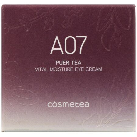 Cosmetea, Chá Puro, Creme para os Olhos Hidratação Vital, 0,88 oz (25 g) - Image 2