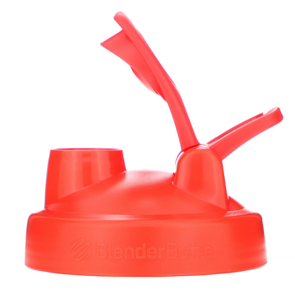 Blender Bottle, Clássico com Alça, Vermelho, 592 ml (20 oz) - Imagem 3