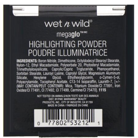 Wet n Wild, Pó iluminador MegaGlo, Precious Petals, 0,19 oz (5,4 g) - Image 3