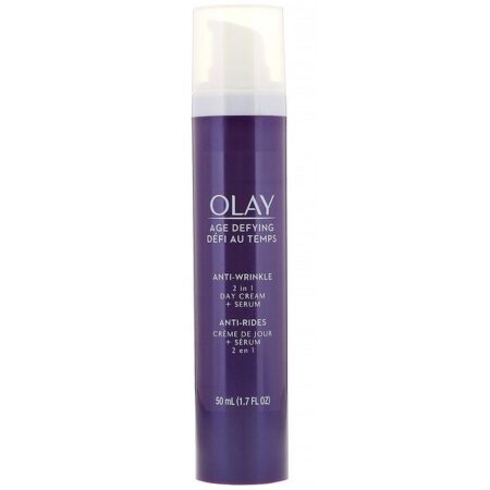 Olay, Creme Diurno + Sérum 2 em 1, Anti-idade, Antirrugas, 50 ml (1,7 fl oz)