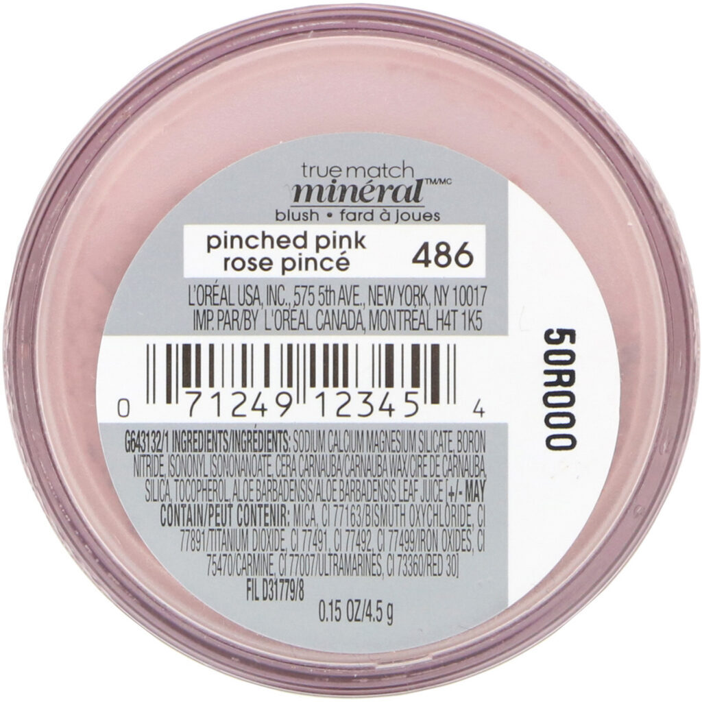L'Oreal, Blush mineral, True Match Naturale, 486 Pitada de rosa, 4,5 g - Imagem 3