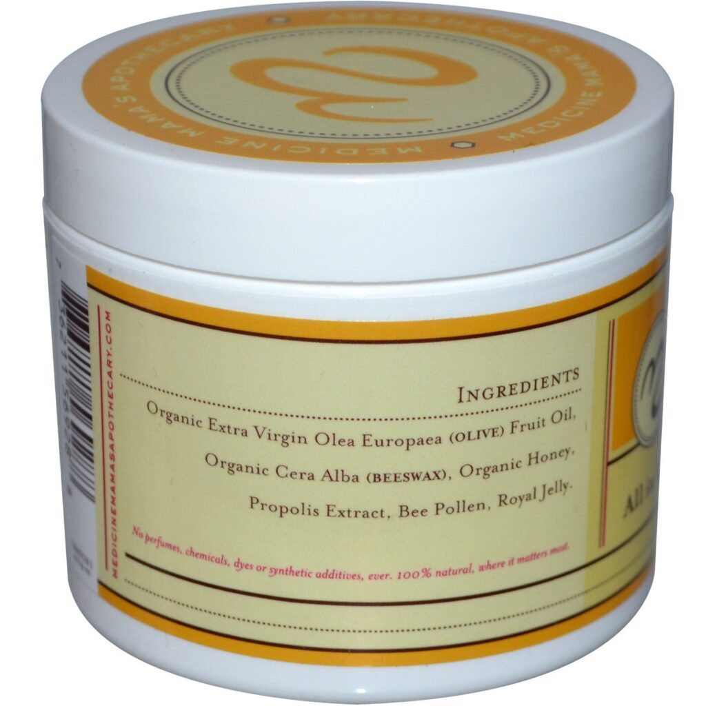 Medicine Mama's, Doce Abelha Mágica, Tudo em Um Creme de Pele Cicatrizante, 4 oz - Imagem 2