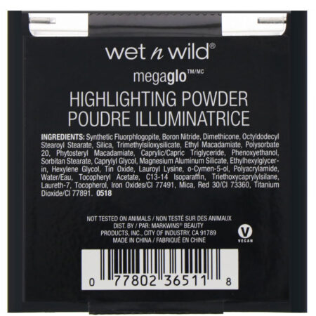 Wet n Wild, Pó iluminador MegaGlo, Bloom Time, 0,19 oz (5,4 g) - Image 3