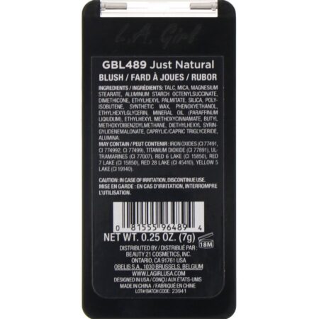 L.A. Girl, Just Blushing Powder, Just Natural, 7 g - Image 3