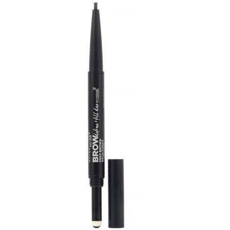 Maybelline, Eye Studio, Brow Define + Fill Duo, 260 Deep Brown, 500 mg