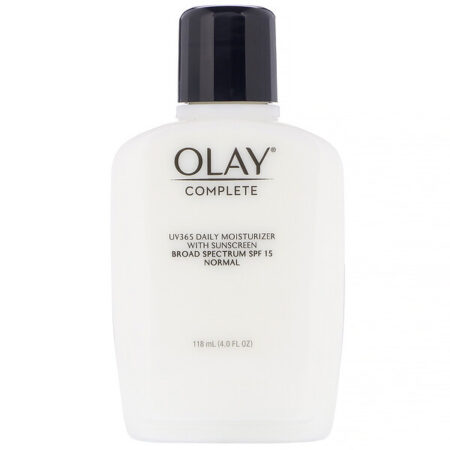 Olay, Hidratante diário completo, UV365, SPF 15, Normal, 118 ml (4,0 fl oz)