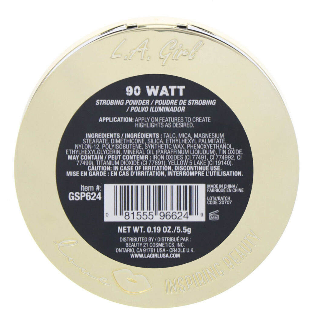 L.A. Girl, Strobe Lite, Strobing Powder, 90 Watt, 5,5 g - Imagem 3