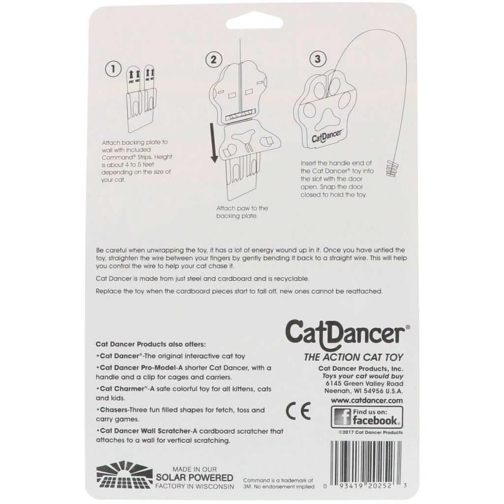 Cat Dancer, Brinquedo de luxo de gato, 1 gato dançarino - Imagem 2