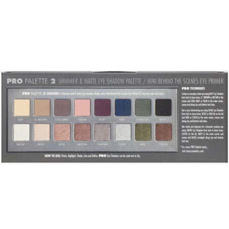 Lorac, Paleta Pro 2 com mini primer para olhos Behind The Scenes, 14,3 g - Image 3