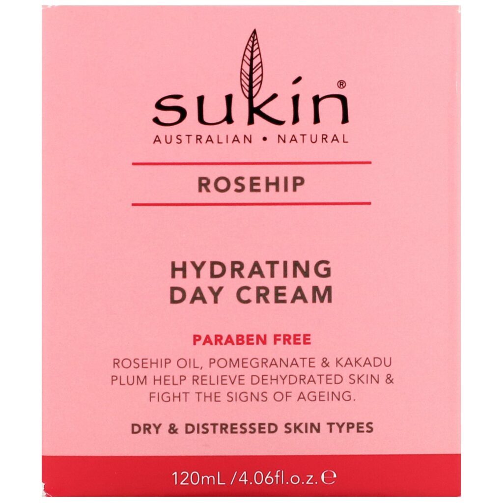 Sukin, Creme Hidratante Diurno, Rosa Mosqueta, 120 ml (4,06 fl oz) - Imagem 2