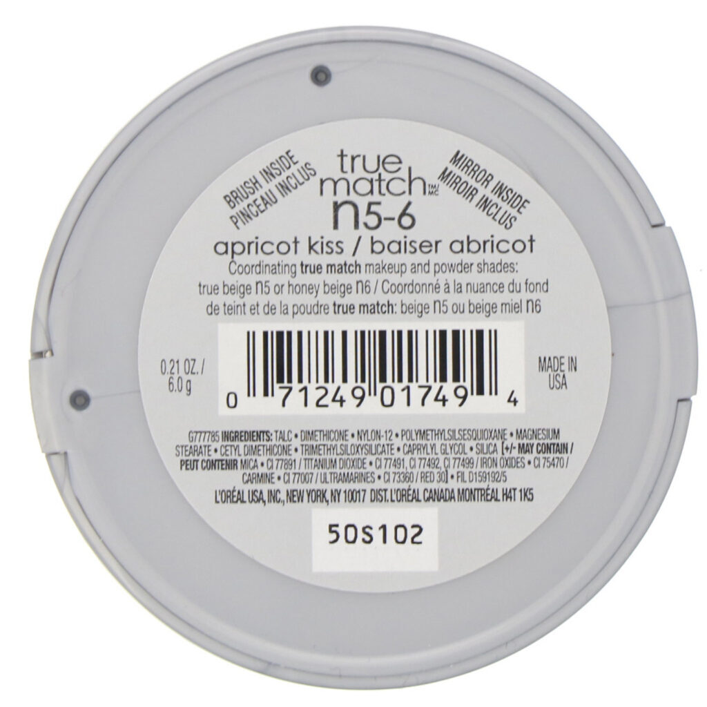 L'Oreal, True Match Super-Blendable Blush, N5-6 Beijo de damasco, 6 g - Imagem 3