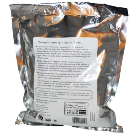 Heather's Tummy Care, Tummy Teas, Chá de Erva-Doce Orgânica, Sem Cafeína, 453 g (16 oz) - Imagem 2
