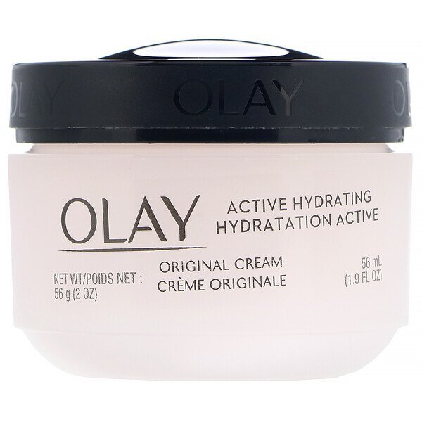 Olay, Hidratação Ativa, Creme, Original, 56 ml (2 fl oz)